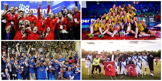 Türk Sporu İçin Ne Haftaydı Ama! Hem Milli Takımlar Hem de Kulüp Takımlarında Madalya ve Kupaya Doyduk