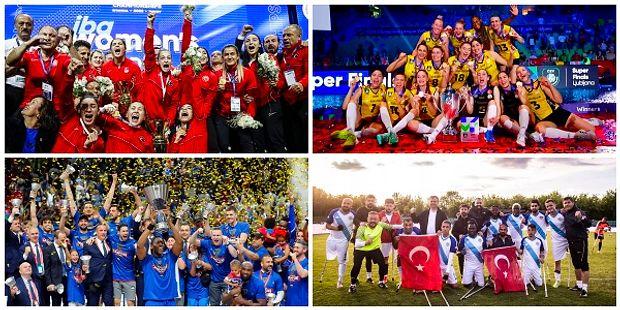 Türk Sporu İçin Ne Haftaydı Ama! Hem Milli Takımlar Hem de Kulüp Takımlarında Madalya ve Kupaya Doyduk