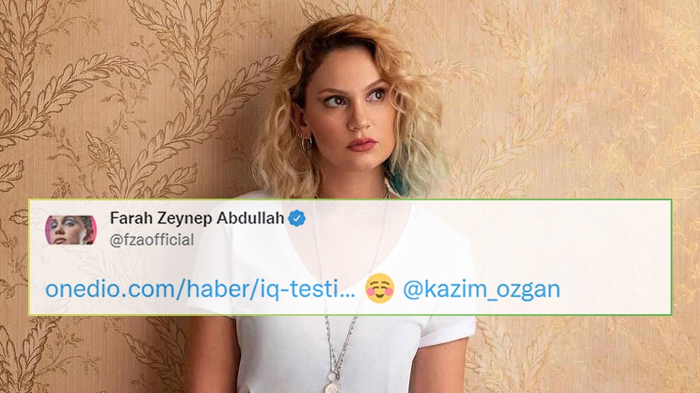 Onedio'nun IQ Testini Paylaşan Farah Zeynep Abdullah'a Tazminat Davası