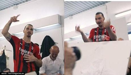 Zlatan Ibrahimovic Şampiyonluk Sonrası Yaptığı Konuşmada Gaza Gelip Masayı Devirdi