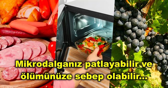 Ziyan Olmasını İstemiyorsanız Mikrodalgada Asla Isıtmamanız Gereken Yiyecekler