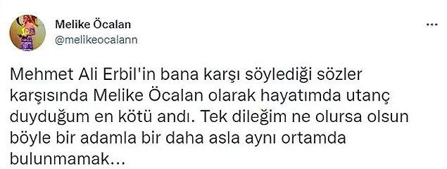 Melike Öcalan İçin Söylediği Skandal Sözlerle Tepki Çeken Mehmet Ali Erbil, Yeni Hamlesiyle Şaşırttı!