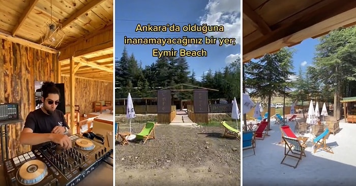 Ankara'da Garip Bir Yer: Havuz veya Herhangi Bir Su Birikintisi Yok Ama Beach Var