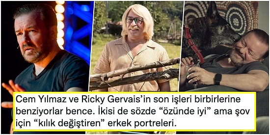 Cem Yılmaz'ın Sürekli Kıyaslandığı Komedyen Ricky Gervais'ın Ofansif Mizahta Zirve Yapan Şovuna Gelen Tepkiler