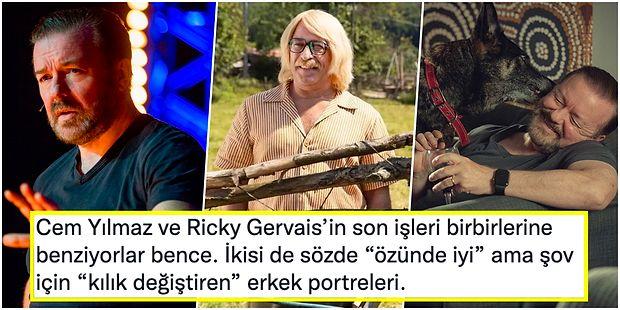 Cem Yılmaz'ın Sürekli Kıyaslandığı Komedyen Ricky Gervais'ın Ofansif Mizahta Zirve Yapan Şovuna Gelen Tepkiler
