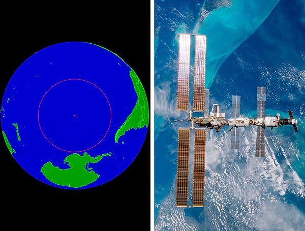 10. ISS, Dünya'ya Pasifik Okyanusu'ndaki Nemo Noktasından daha yakındır.