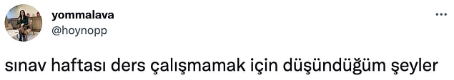 6. Hazır final haftası da geliyorken derin düşüncelere dalalım dersek. 🤓