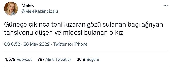 11. Doktora gitmesi gereken kızdır.