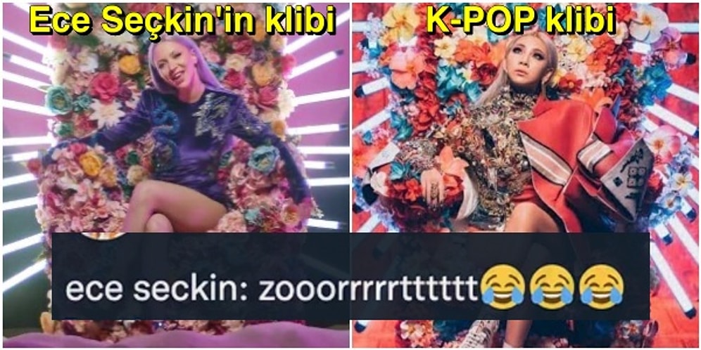 Ece Seçkin Kendi Şarkısında Dans Eden Koreli Popçuyu Ciddiye Almayınca K-Popçular Fena Atarlandı