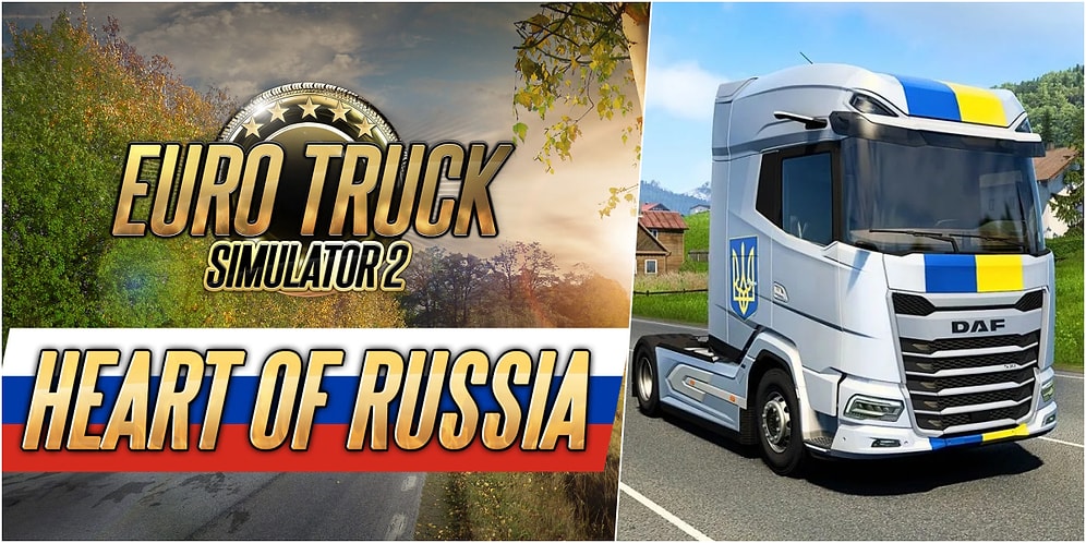 Euro Truck Simulator 2'den Rusya Boykotu: Rusya'yı Oyuna Ekleyecek Heart of Russia DLC'si İptal Edildi