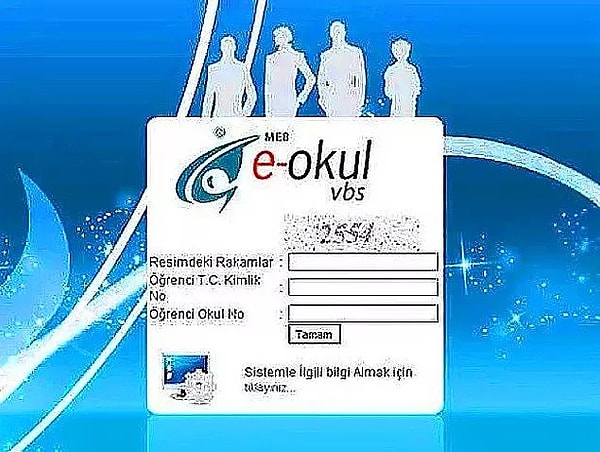 E Okul Ekranı