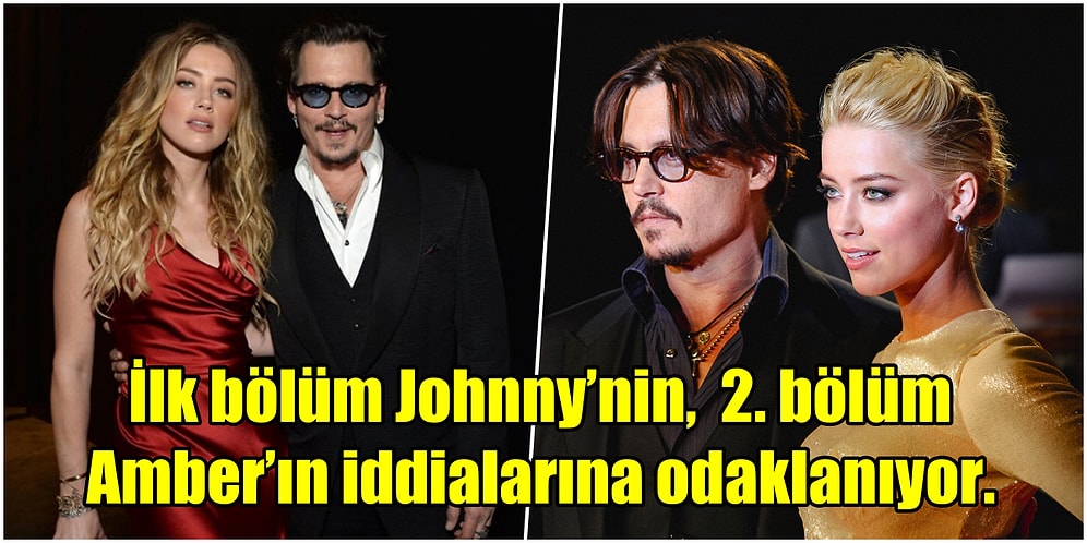 Kaotik İlişkilerini Tüm Dünyanın Konuştuğu Johnny Depp ve Amber Heard'ün Boşanma Davasının Belgeseli Geliyor!