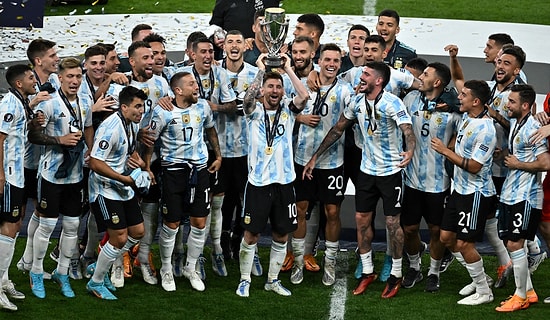 Finalissima'da Şampiyon Arjantin! Messi'nin Şov Yaptığı Maçta Arjantin, İtalya'yı 3 Golle Geçti