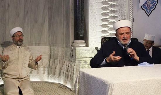 Ali Erbaş, Atatürk'e 'Zalim ve Kâfir' Diyen İsimle Aynı Karede