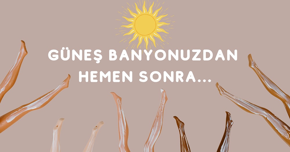 Serinliği Hissedin! Cildinizin Optimal Nem Oranına Ulaşmasına Katkı Sağlayacak Güneş Sonrası Kremleri