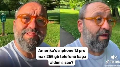 ABD'ye Yerleşen Ünlü Oyuncu Erdem Baş'ın “iPhone 13 Pro Max Telefonu Sizce Kaça Aldım?” Videosu Olay Oldu