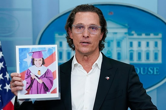 Matthew McConaughey, Beyaz Saray Kürsüsünden Silah Yasalarına İsyan Etti
