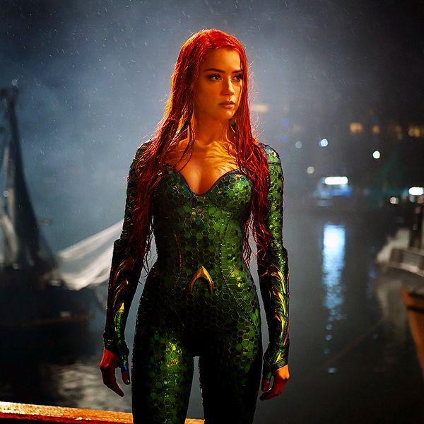 5. Söylentiye göre Warner Bros, Amber Heard'ün Aquaman and the Lost Kingdom filmindeki sahnelerinin tamamını kesmeye karar verdi.