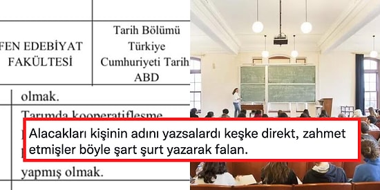 Ayakkabı Numarası da 45 Olsun mu? Bir Üniversitenin Açtığı Kişiye Özel Öğretim Üyesi İlanı İsyan Ettirdi!
