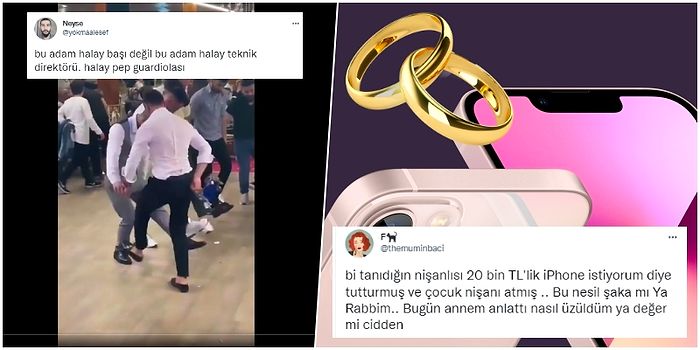 Halay Başı Teknik Direktöründen iPhone Yüzünden Ayrılan Nişanlılara Son 24 Saatin Viral Olan Tweetleri