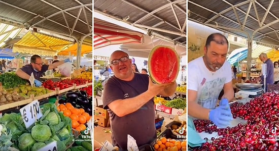 İtalyan Pazarcıların Türklere Benzerliği Karşısında Şoke Olacaksınız: 'Param Olsa Ben de Alsam'