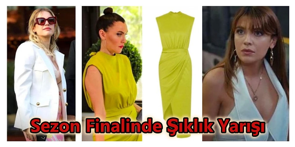 Yasak Elma Sezon Finalinde Ender, Yıldız ve Kumru'nun Giydiği Göz Kamaştıran Kıyafetler