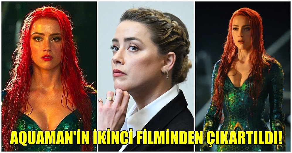 Dava Bitse de Etkileri Devam Ediyor! Amber Heard, Aquaman Serisinin Yeni Filminden Tamamen Çıkartılacak!