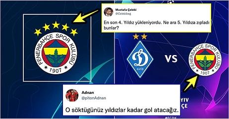 Fenerbahçe'nin 5 Yıldızlı, Dinamo Kiev'in Yıldızsız Logo Kullanımı Sosyal Medyanın Diline Düştü