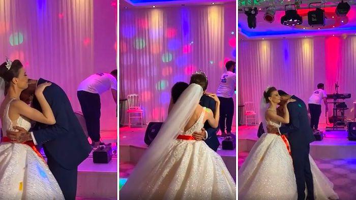 Sevdiği Kadınla Evlenen Adam Düğünün İlk Dansını Yaptığı Sırada Gözyaşlarına Boğuldu