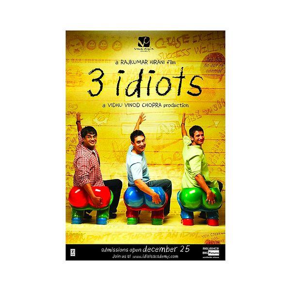 3. 3 Idiots / 3 Aptal (2009) IMDb: 8.4