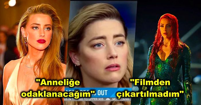 "Onu Hala Seviyorum, Kin Beslemiyorum" Johnny Depp'e Karşı Davayı Kaybeden Amber Heard'in Yeni Açıklamaları