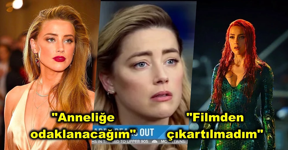 "Onu Hala Seviyorum, Kin Beslemiyorum" Johnny Depp'e Karşı Davayı Kaybeden Amber Heard'in Yeni Açıklamaları