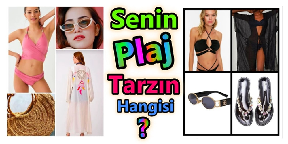 Sahillerde Güneş Kadar Yakıcı Olmak İsteyenler için Plaj Kombinleri