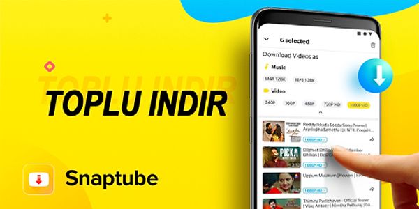 Telefonlarımızda MP3 veya video medyaya ihtiyacımız olduğunda, Snaptube bu amaç için en iyi uygulamadır.