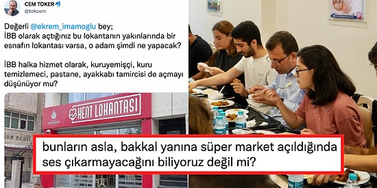 İBB'nin Açtığı Kent Lokantası'ndan Rahatsız Olan Cem Toker'e Gelen Yorumlar Keyfinizi Yerine Getirecek!