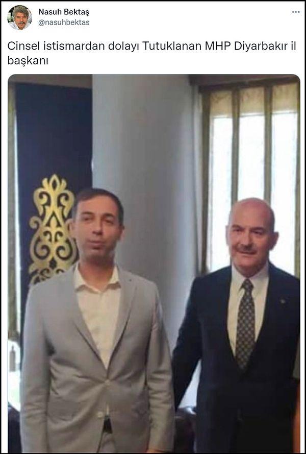 Öte yandan tutuklanan Kayaalp'in İçişleri Bakanı Süleyman Soylu ile olan fotoğrafları da sosyal medyada paylaşıldı. 👇