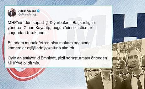 Önden Haber mi Uçuruldu? MHP Feshetti; Diyarbakır İl Başkanı 'Cinsel İstismar'dan Tutuklandı