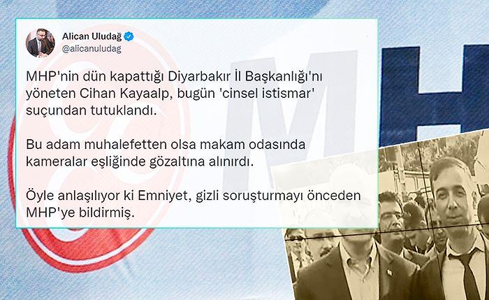 Önden Haber mi Uçuruldu? MHP Feshetti; Diyarbakır İl Başkanı 'Cinsel İstismar'dan Tutuklandı