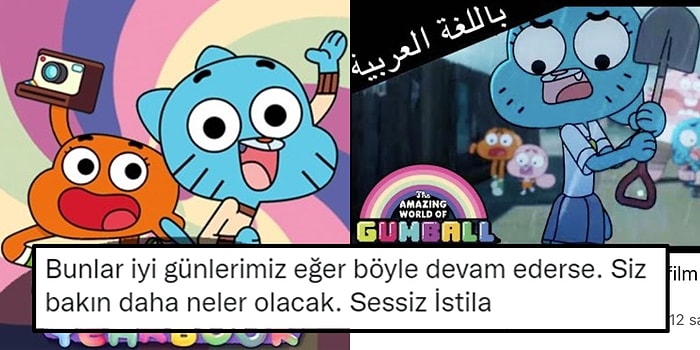 Cartoon Network'ün Sevilen Dizisi Gumball'ın Türkçe YouTube Hesabında Arapça Yazıların Olması Tepki Çekti!