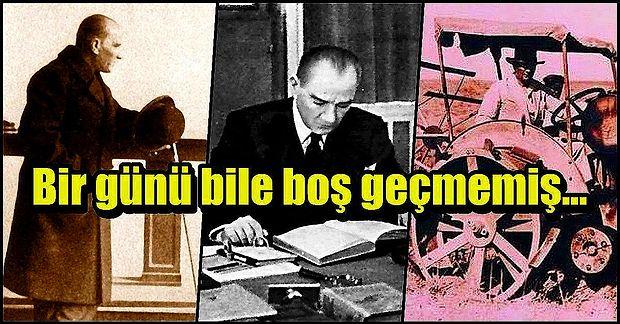 Atatürk'ün Günlüklerinden Geliyoruz: Büyük Önder Geçmişte Haziranın Son Haftasında Ne Yapmıştı?