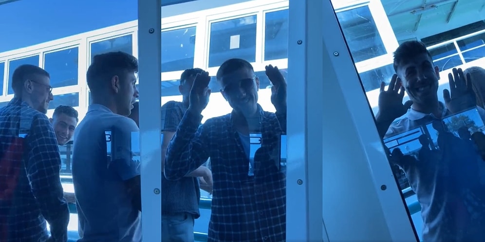 Sığınmacı ve Tacizci Olduğu İddia Edilen Grubun, Kendilerini Kayda Alan Kadınla Adeta Dalga Geçtikleri Anlar