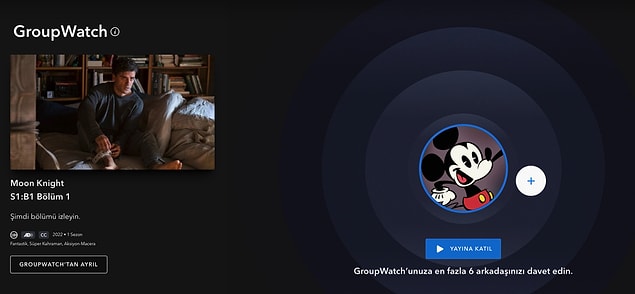 Disney+'taki GroupWatch'u nasıl kullanabilirim? diyorsanız: