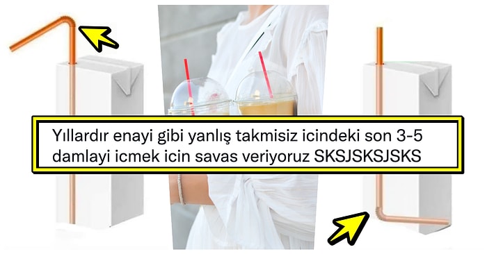 Yine Kandırılmışız! Karton İçeceklerdeki Pipetlerin Doğru Kullanımıyla İlgili Gerçeğe Çok Şaşıracaksınız