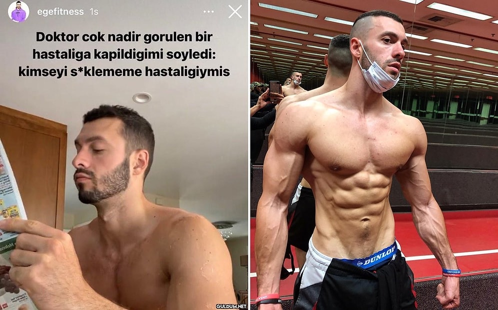 'Bir Kadın İçin 10 Bin Erkek Canını Verir, Sen Canını Alan Olmalısın' Diyen Ege Fitness'a Gelen Tepkiler
