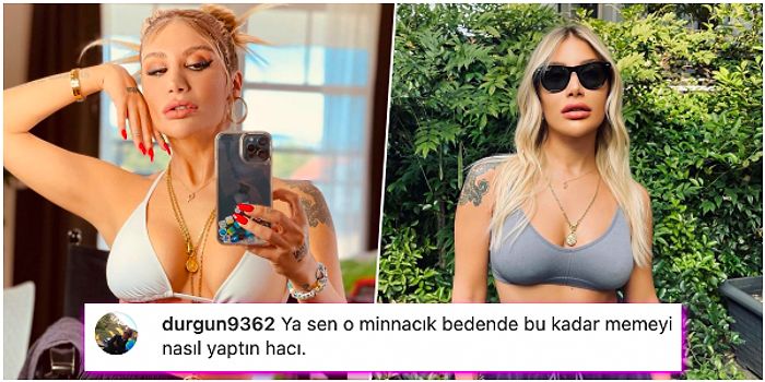 İrem Derici, Memesiyle İlgili Soru Soran Takipçisine Verdiği Cevapla Yine Herkesi Güldürdü!