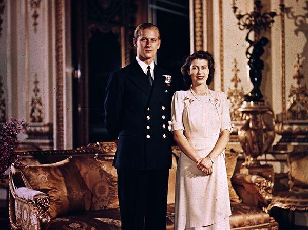 1. Kraliçe II. Elizabeth ve Prens Philip