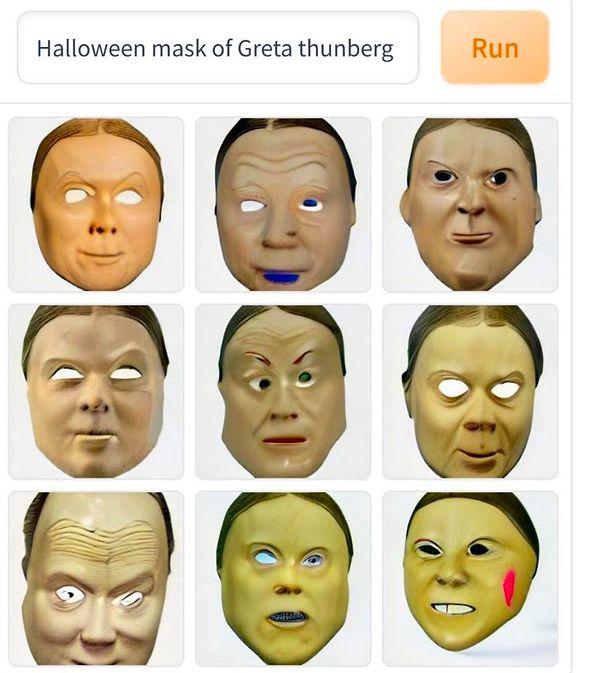 15. "Greta Thunberg'in Cadılar Bayramı maskesi"