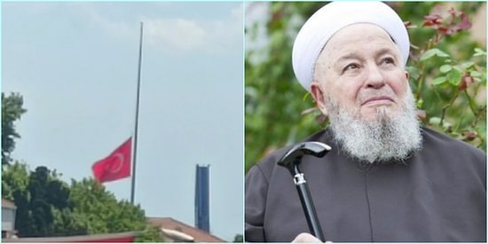 Selimiye Kışlası'nda Mahmut Ustaosmanoğlu İçin Bayrağın Yarıya İndirildiği İddiası Sosyal Medyayı Karıştırdı