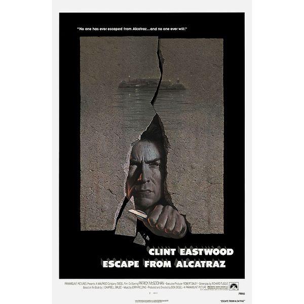 11. Escape from Alcatraz / Alcatraz'dan Kaçış (1979) - IMDb: 7.6