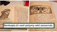 Dedesinin Arkadaşının Sanat Eseri Gibi Üniversite Notlarını Paylaşarak Eğitim Hayatımızı Sorgulatan Kullanıcı